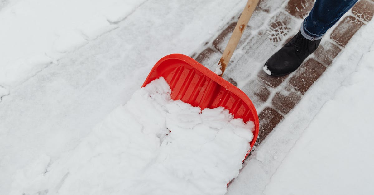 What is the best option for snow removal?